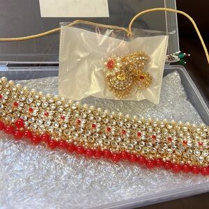 Necklace with earning